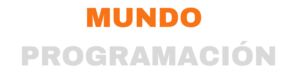 Logotipo Landing de Mundo Programación